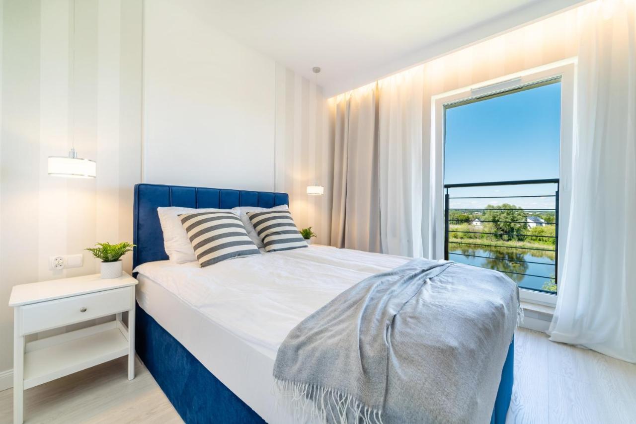 Belle View - 3Pok, Nawet 5 Lozek, Piekny Widok Na Rzeke, Tv55" Z Netflix I Max, Parking, Winda Apartment Ilawa Ngoại thất bức ảnh