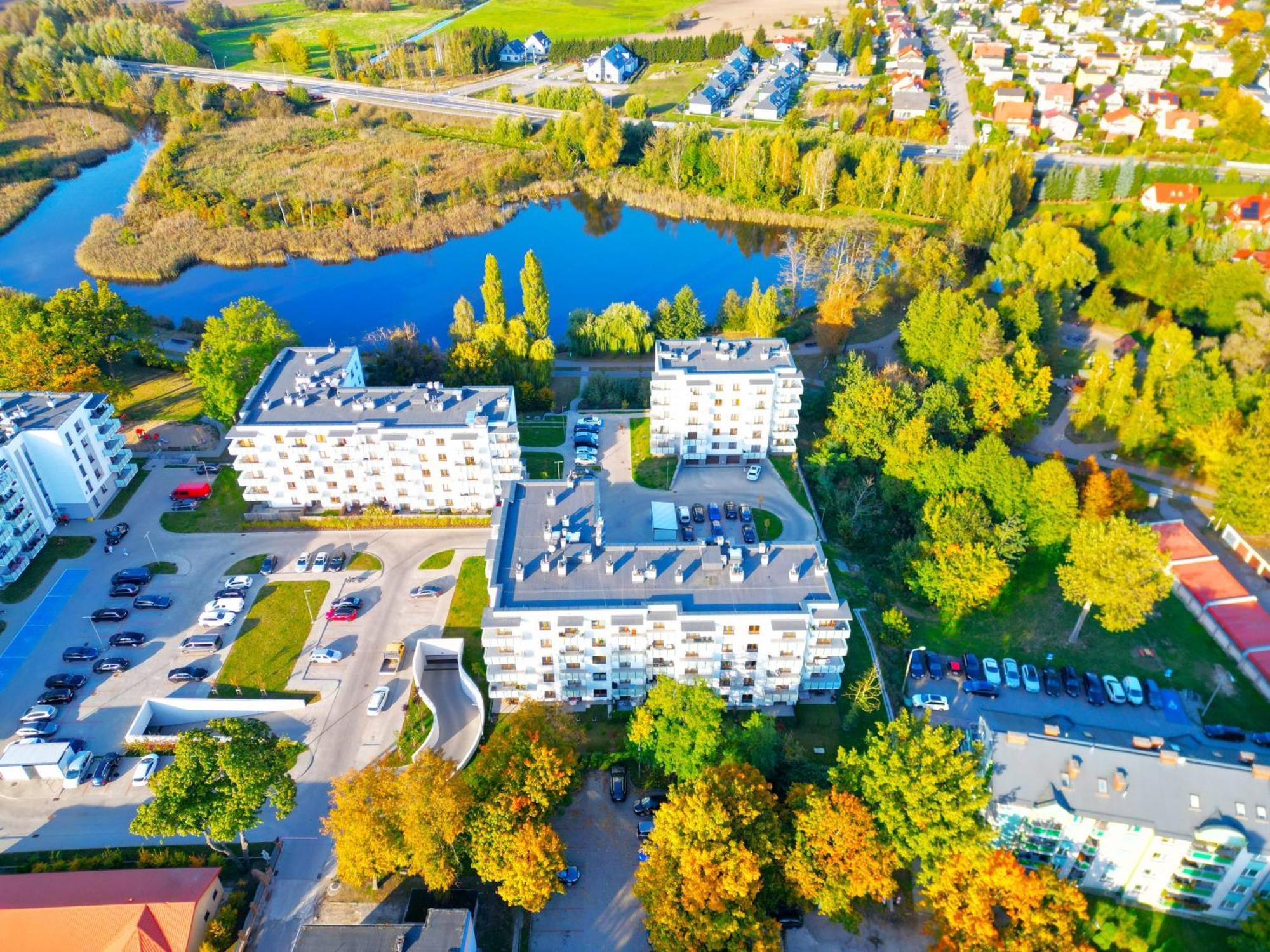 Belle View - 3Pok, Nawet 5 Lozek, Piekny Widok Na Rzeke, Tv55" Z Netflix I Max, Parking, Winda Apartment Ilawa Ngoại thất bức ảnh